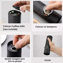 Moedor De Temperos Elétrico Sabor Fino™ ( PROMOÇÃO COMPRE 1 LEVE 2 )
