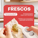 Mini Selador de Sacos para Plásticos e Lanches - 2 em 1