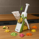 SafeSlice Mandoline 5 em 1 – Fatiador Profissional com 30 Tipos de Corte